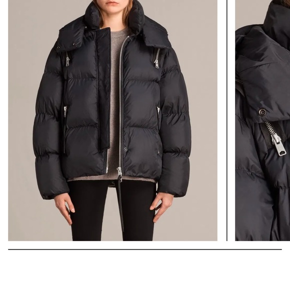 Allsaints puffer coat - Picture 13 of 13